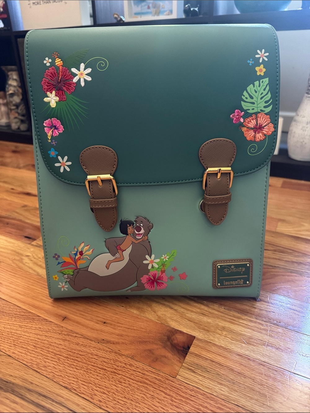 NWT Loungefly Disney Jungle Book Satchel Mini Backpack - Picture 3 of 14